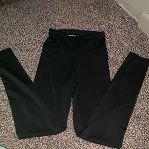 XS black super high waisted reebok full length leggings